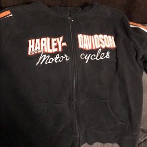 Harley Davidson ZIP up hoodie